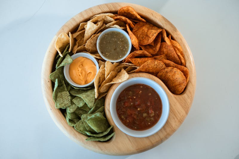 Chuys green chile queso dip